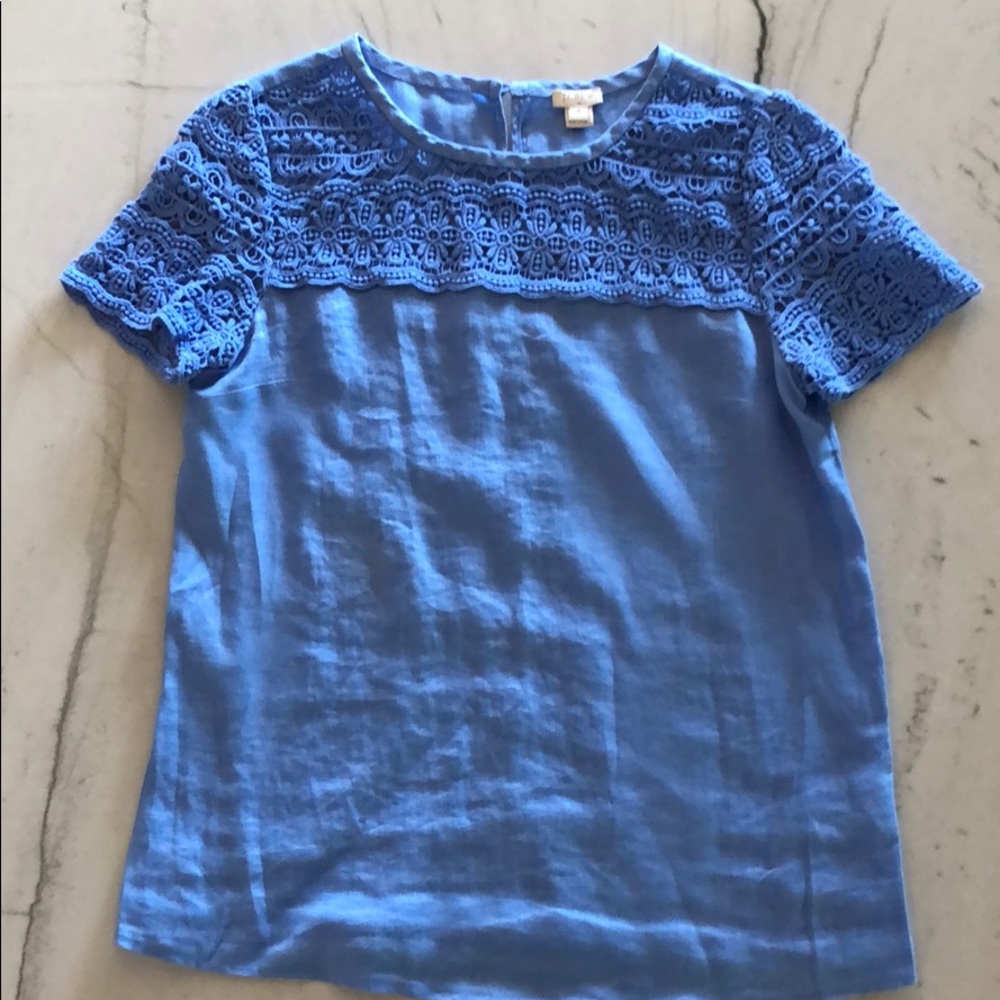 JCrew linen top
